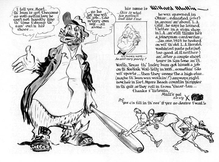 Willard Mullin National Cartoonists Society