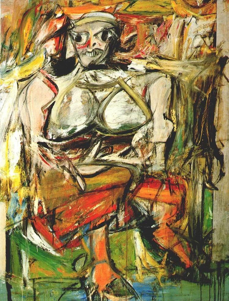 Willem de Kooning Woman I Willem de Kooning WikiArtorg