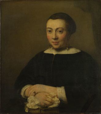 Willem Drost Dutch Portrait of a Young Woman NG237 The National