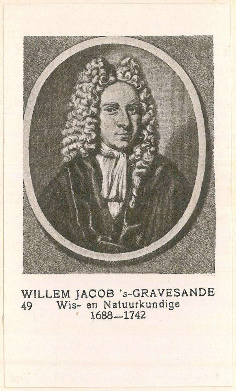 Willem 's Gravesande File49 Willem Jacob 39sGravesande Wis en Natuurkundige 16881742