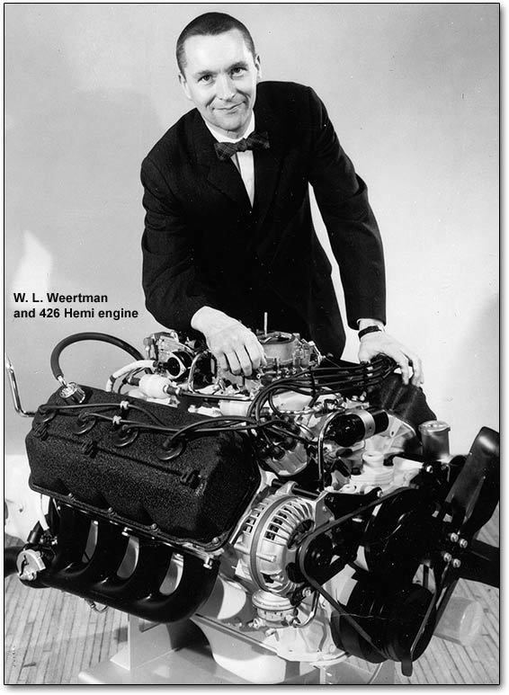 Willem Weertman Willem Weertman Chrysler engine designer