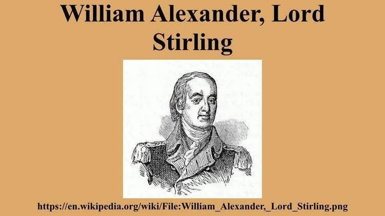 William Alexander, Lord Stirling William Alexander Lord Stirling YouTube