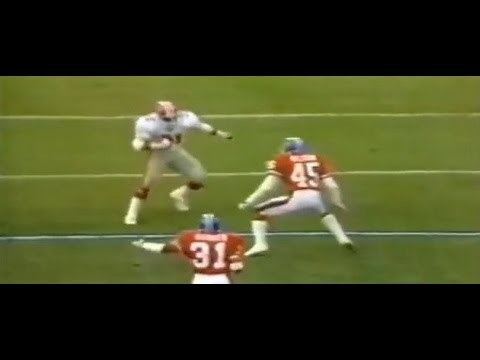 William Andrews (American football) 1982 Falcons at Broncos William Andrews 86 yard TD swing pass