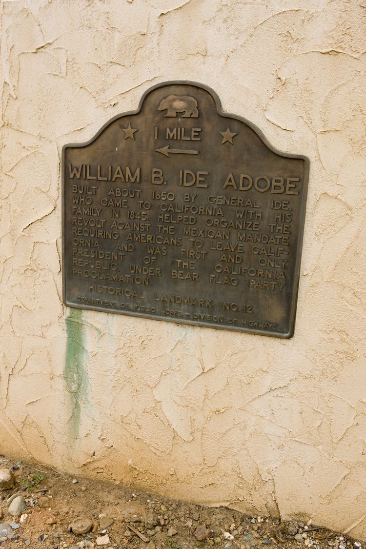 William B. Ide CA12 William B Ide Adobe