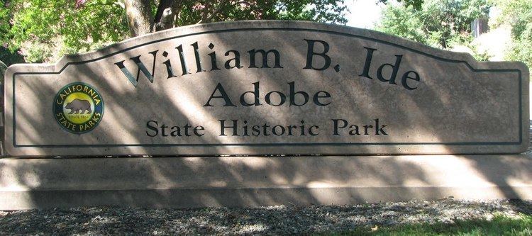 William B. Ide State Park Closures Trip WILLIAM B IDE ADOBE STATE HISTORIC PARK