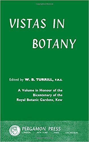 William Bertram Turrill Applied Botany William Bertram Turrill 9780080098494 Amazoncom