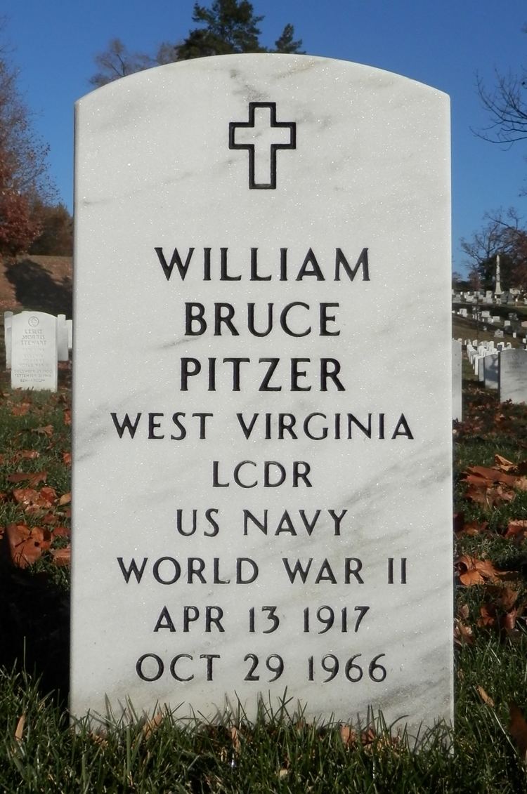 William Bruce Pitzer LCDR William Bruce Pitzer 1917 1966 Find A Grave Memorial