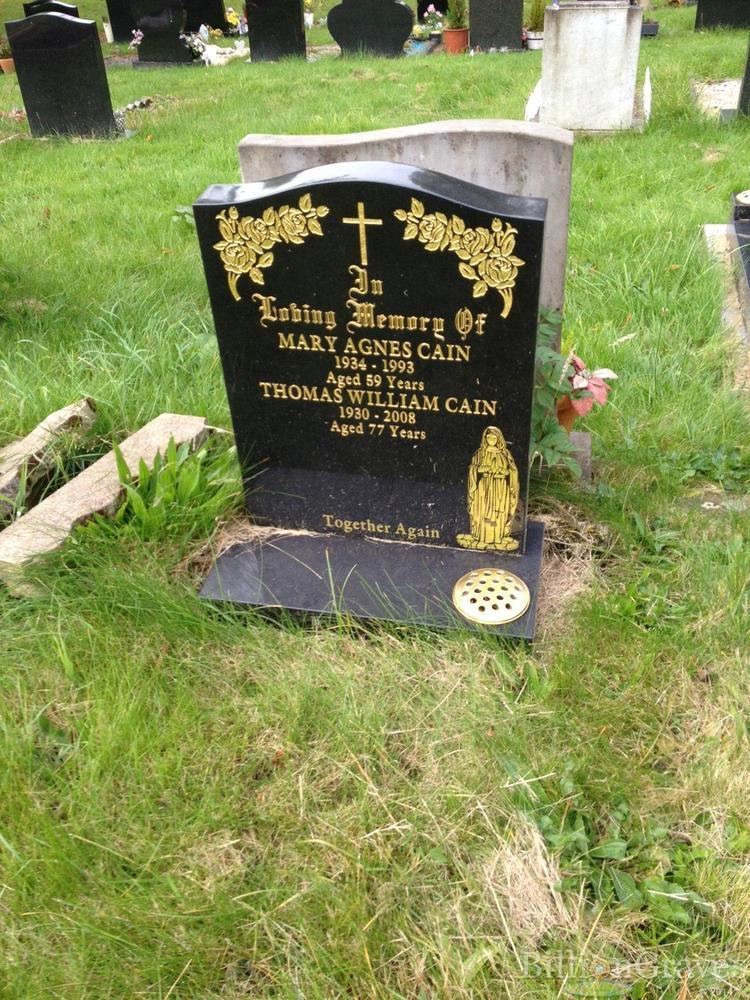 William Cain (deemster) Grave Site of Thomas William Cain 19302008 BillionGraves