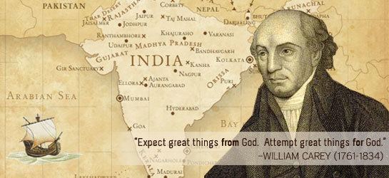 William Carey (missionary) Finding Courage In Catastrophe William Carey39s Great