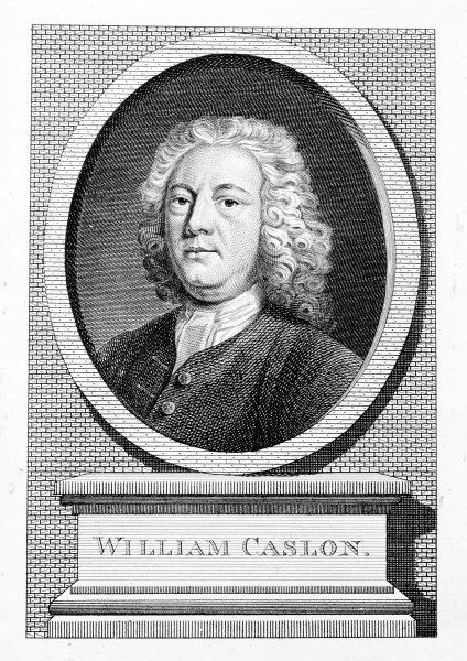 William Caslon William Caslon engraving Posters amp Prints by English School