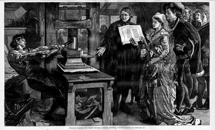 William Caxton Printing Press William Caxton First English Printer eBay