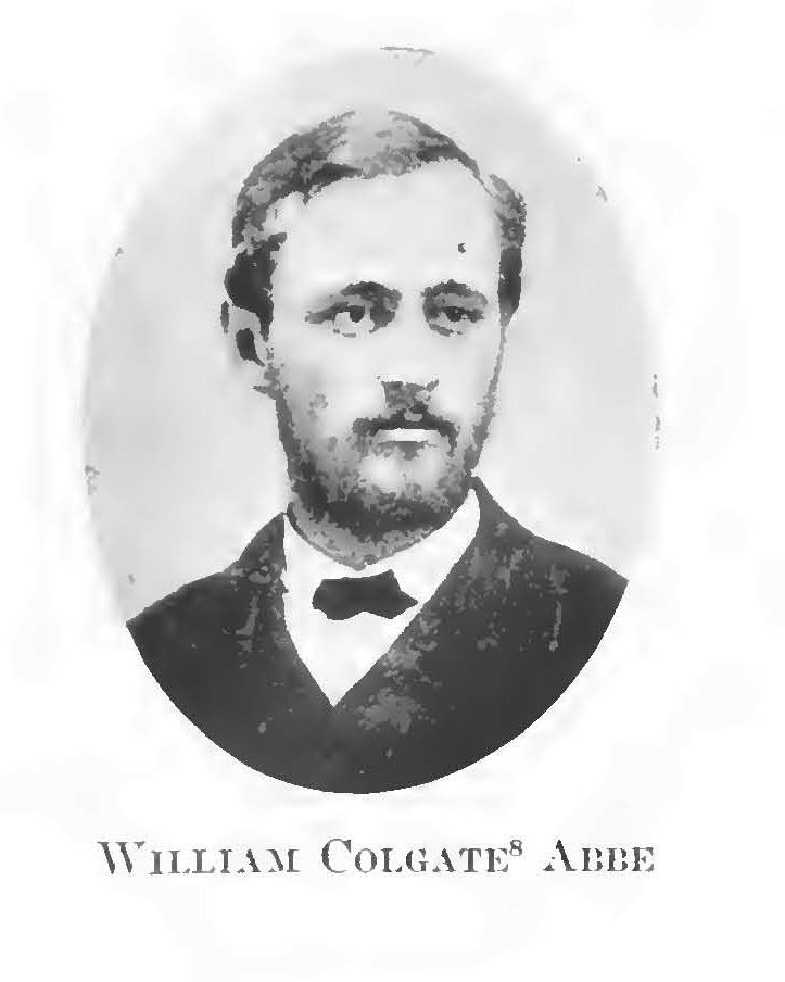 William Colgate William Colgate Abbe 1843 1879 Find A Grave Memorial