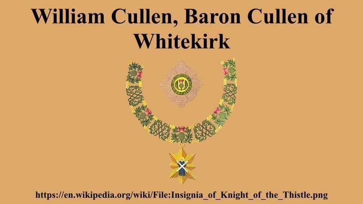 William Cullen, Baron Cullen of Whitekirk William Cullen Baron Cullen of Whitekirk YouTube