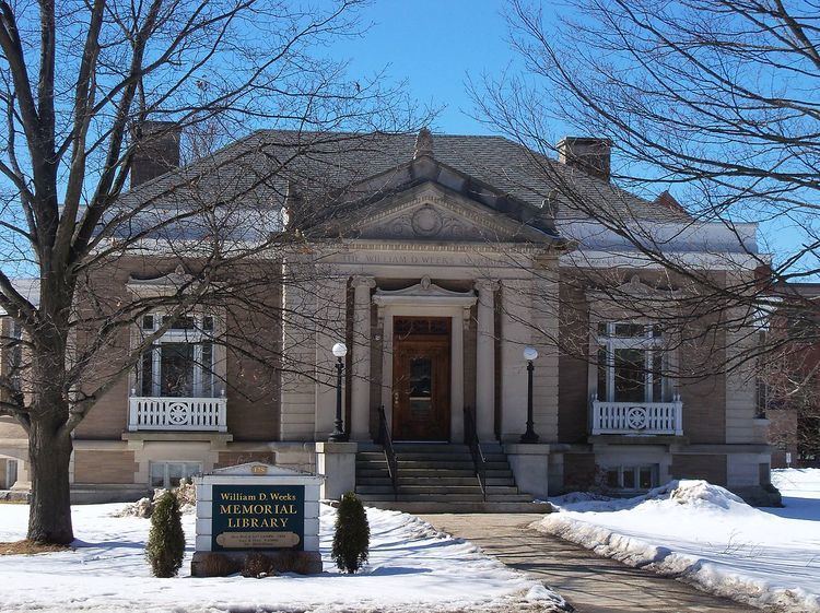 William D. Weeks Memorial Library