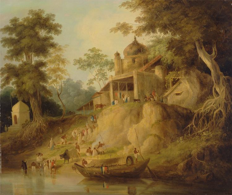 William Daniell FileWilliam Daniell The Banks of the Ganges Google Art Project