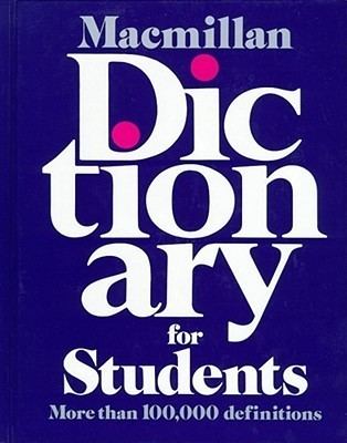 William Darrach Halsey Macmillan Dictionary for Students by William Darrach Halsey