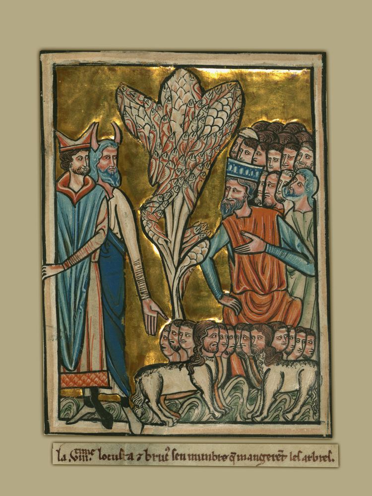 William de Brailes FileWilliam de Brailes The Eighth Plague Locusts Exodus 1012