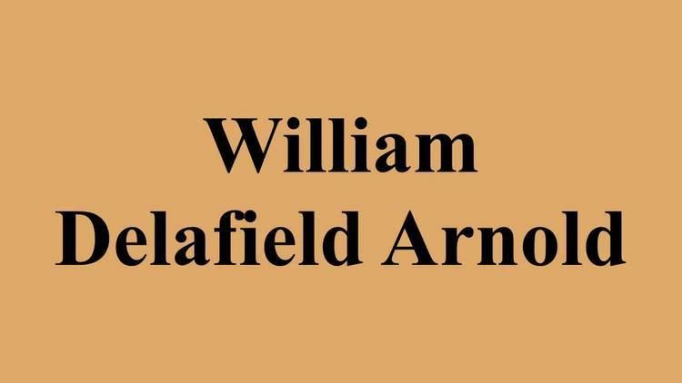 William Delafield Arnold William Delafield Arnold YouTube