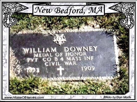 William Downey (Medal of Honor) Photo of Grave site of MOH Recipient William Downey