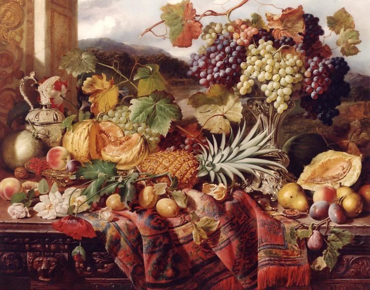 William Duffield William Duffield 1816 1863 Still Life with Mixed Fruit a