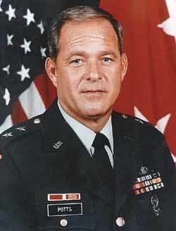 William E. Potts William E Potts Major General United States Army