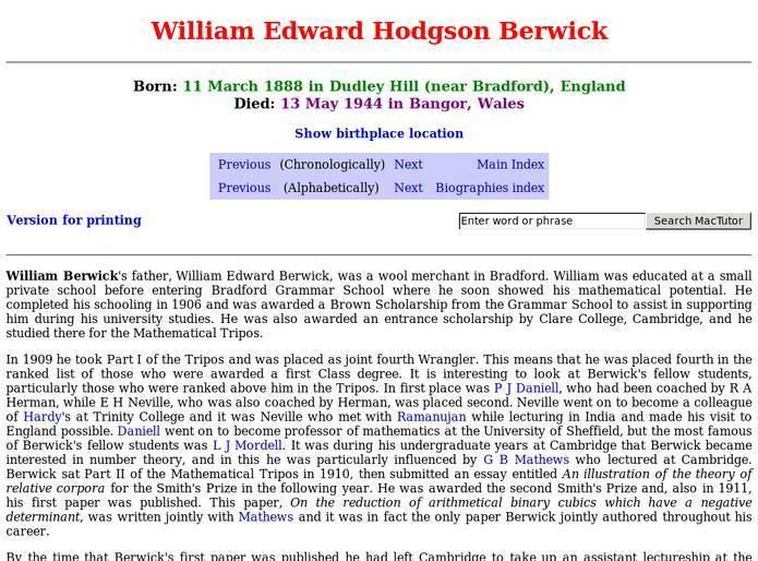 William Edward Hodgson Berwick William Edward Hodgson Berwick Resources Digital Chalkboard