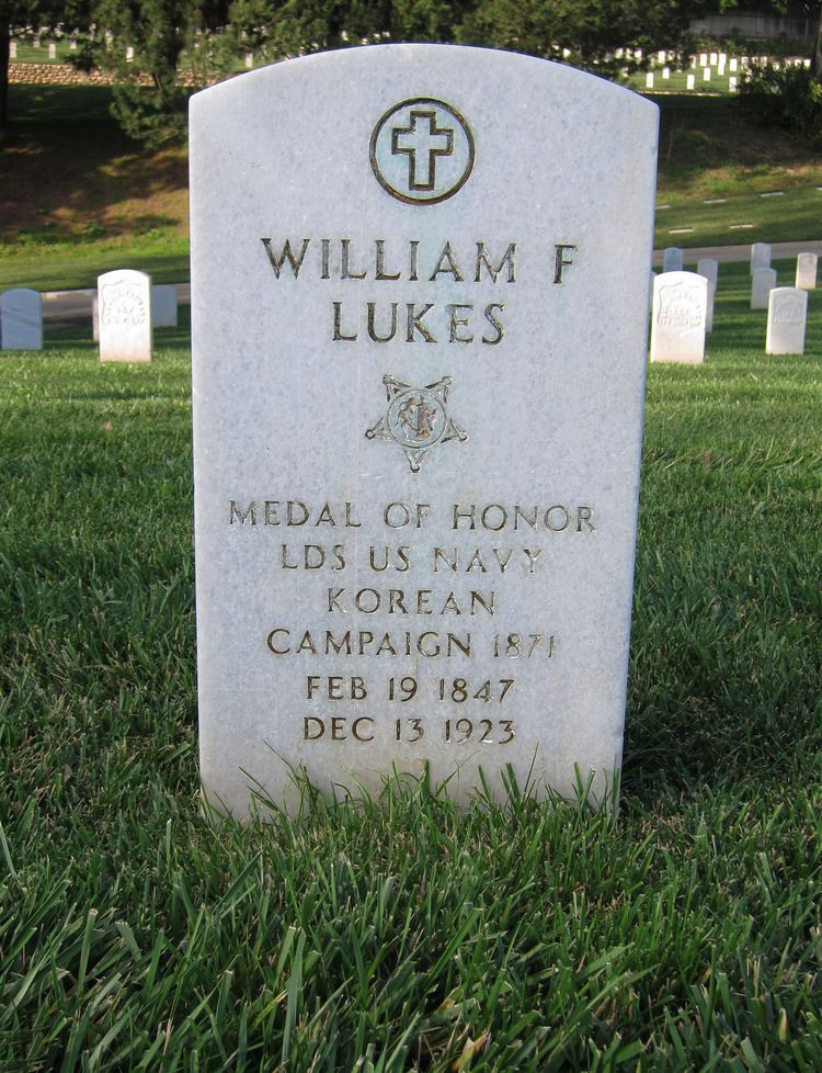 William F. Lukes William F Lukes Medal of Honor recipient at Los Angeles National