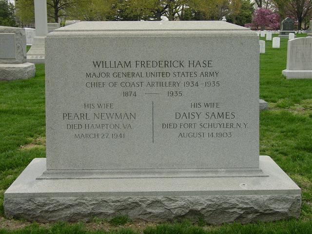 William Frederick Hase William Frederick Hase Major General United States Army