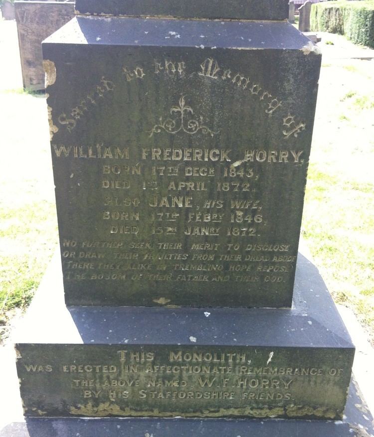 William Frederick Horry William Frederick Horry 1843 1872 Find A Grave Memorial
