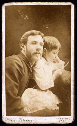 William Friese-Greene William FrieseGreene British cinematographer and daughter c 1880