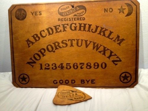 William Fuld Antique Vintage Wooden Ouija Board William Fuld 19111914
