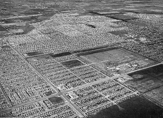 William Garnett (photographer) Beautiful and Terrible Aerial Views of Suburbia