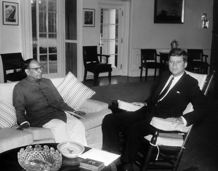 William Gopallawa AR6771A President John F Kennedy Meets with Ambassador of Ceylon