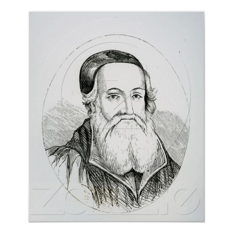 William Grindal Portrait of William Grindal Poster Tudor Tudor history and History