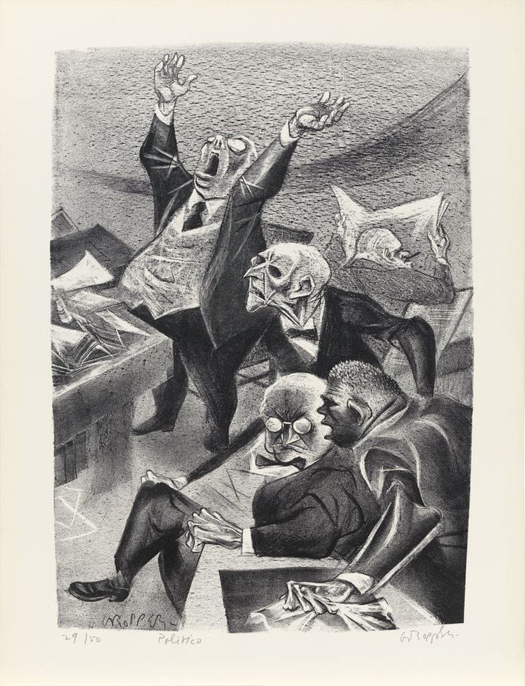 William Gropper Blacklisted William Groppers Capriccios Art in Print Art in Print