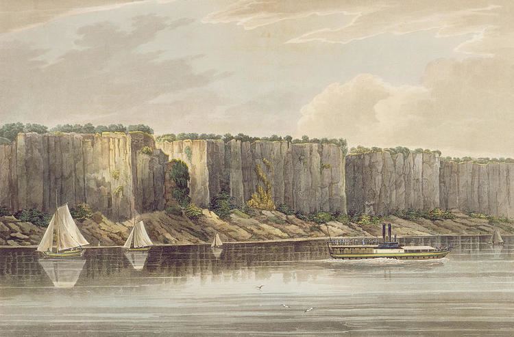William Guy Wall Palisades Painting by William Guy Wall