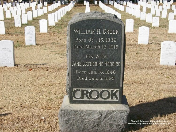 William H. Crook William H Crook Colonel United States Army