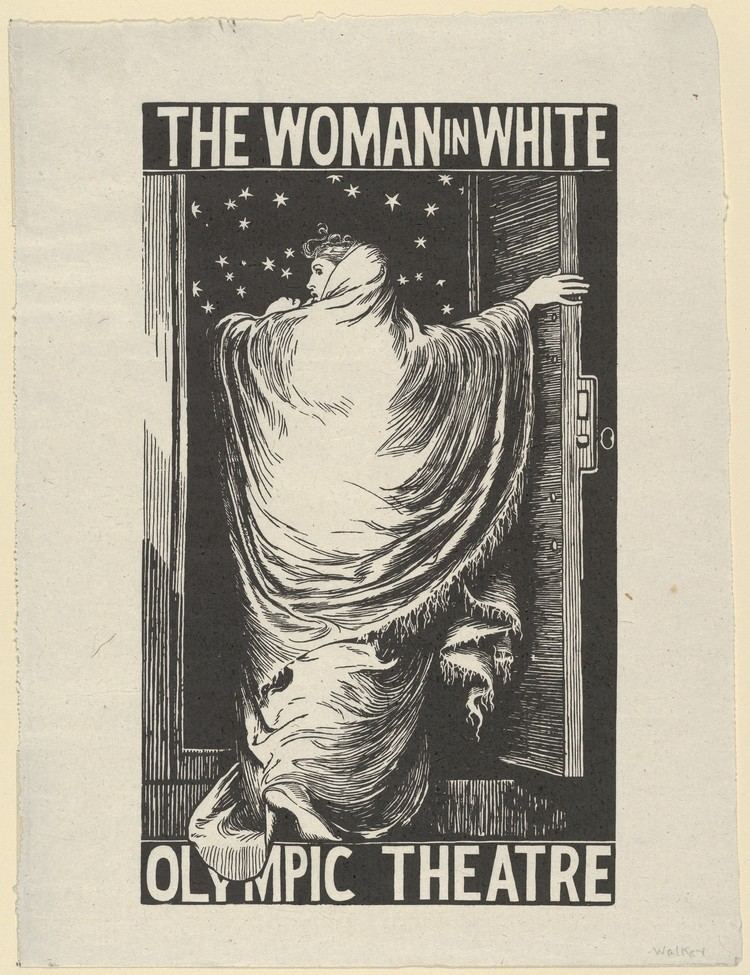 William Harcourt Hooper Block cut by William Harcourt Hooper The Woman in White The Met