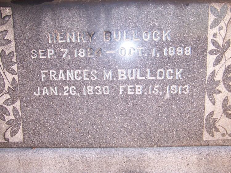 William Henry Bullock William Henry Bullock 1824 1898 Find A Grave Memorial