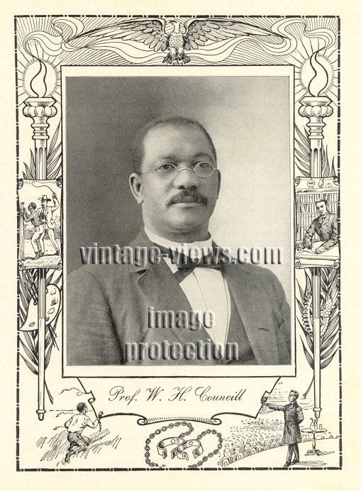 William Hooper Councill PROF WILLIAM HOOPER COUNCILL Negro Genealogy 1902