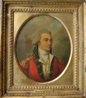 William Howe, 5th Viscount Howe Portrait Of General Sir William 5th Viscount Howe 1729