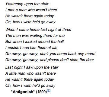 Antigonish (poem) - Wikipedia