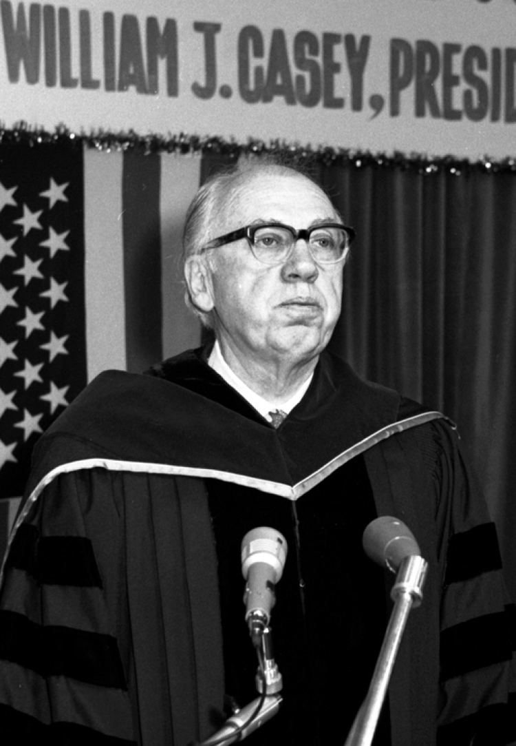 William J. Casey William Casey gets an honorary degree 1975 Archive