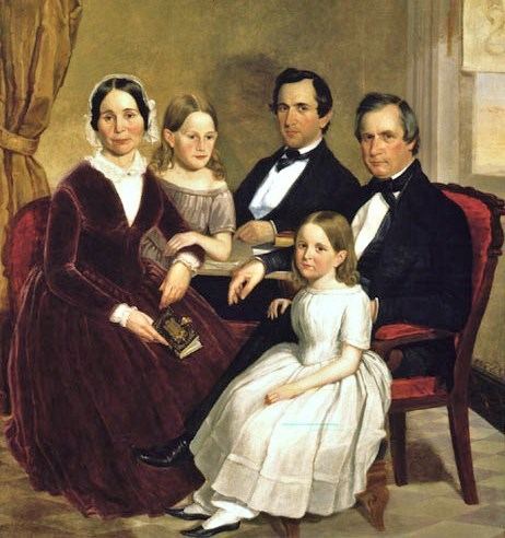 William J. Hough William J Hough and family by Brayton J Wilcox 185253 A R T