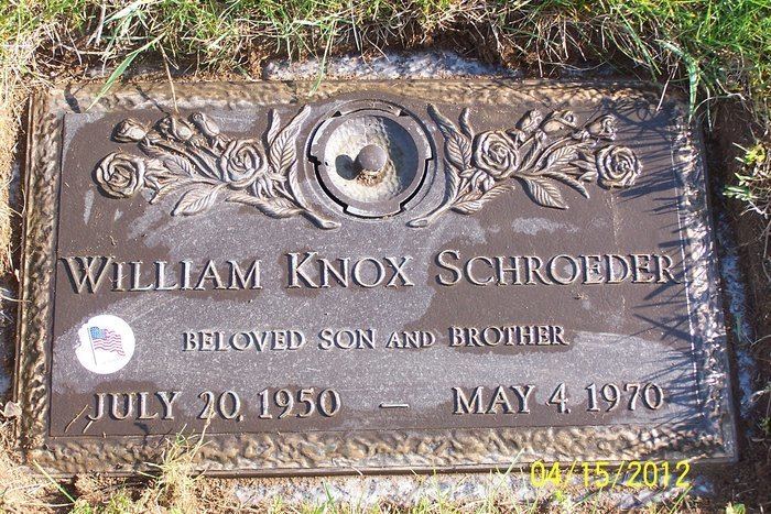 William Knox Schroeder William Knox Schroeder 1950 1970 Find A Grave Memorial