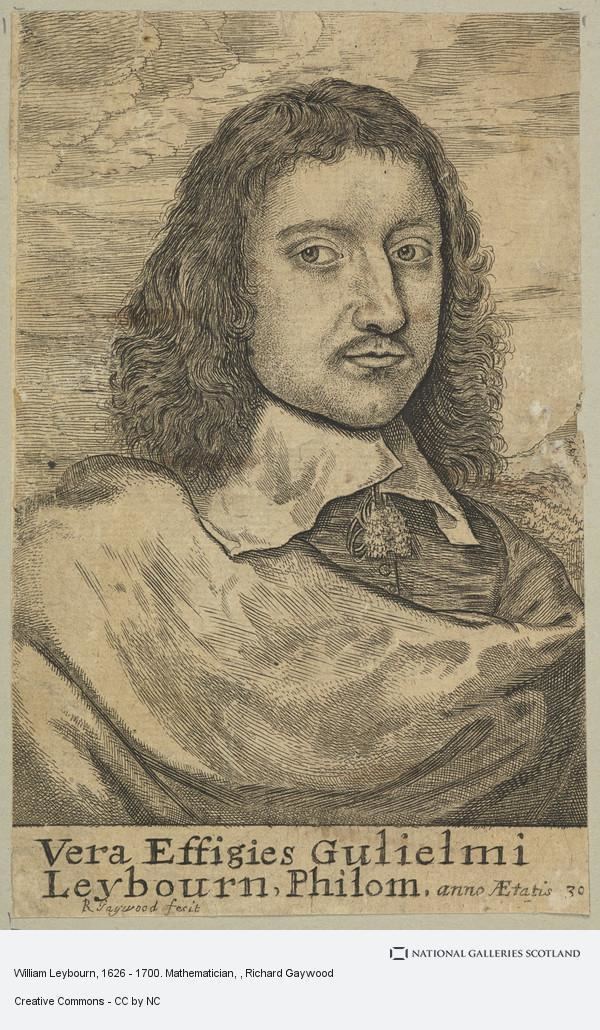William Leybourn William Leybourn 1626 1700 Mathematician National Galleries of