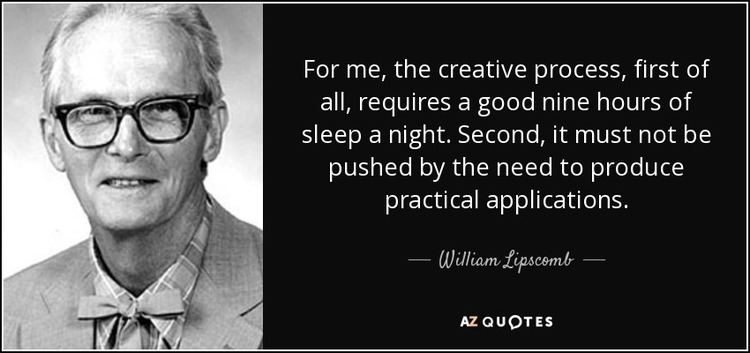 William Lipscomb QUOTES BY WILLIAM LIPSCOMB AZ Quotes