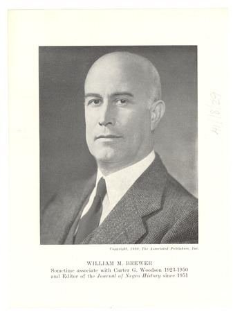 William M. Brewer Photograph of William M Brewer 1959