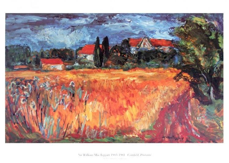 William MacTaggart Cornfield Pontarme by Sir William MacTaggart Classic Prints