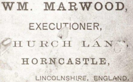 William Marwood ExecutedTodaycom 1872 William Frederick Horry Marwoods first